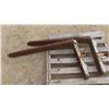 Image 1 : Set of Good Heavy Pallet Forks 