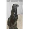 Image 8 : Eagle Man Soap Stone Carving 19'' 28lbs Signed 2001 R.AM