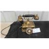 Image 1 : Brass Desk Top Rotary Phone