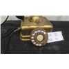 Image 3 : Brass Desk Top Rotary Phone