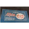 Image 2 : Vintage Alpine Snowmobile Metal Tool Box by Gray (No Tools Inside)