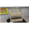 Image 1 : Wicker Wall Mount Shelf 18'' x 16'' x 6''