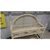 Image 3 : Wicker Wall Mount Shelf 18'' x 16'' x 6''