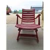 Image 3 : 3 Wooden Lawn Chairs