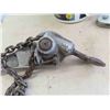 Image 8 : Metal Tool Case 24'' x 12'' x 12 3/4'' , Chains, Winch, Snap Block, Pulley 