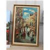 Image 2 : 2 Oil Paintings by Local Artist - Larger Measures 39 1/2'' x 30'' 