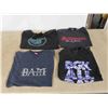 Image 1 : 4 Tshirts: Element Size Large, Sketchers Size Large, Fox Size Medium,