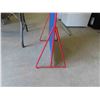 Image 2 : Budweiser Advertisement 2 Sided Sign with Chalkboard 23'' x 61''