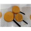 Image 2 : Vintage Porcelain Pots and Pans with Lids 
