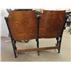 Image 2 : Set of 2 Vintage Wood/Cast Theatre Seats 40'' x 22'' x 34 1/2'' Each