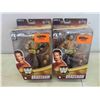 Image 2 : New Unopened 6 Wrestling Collectibles : 4 Figures, 2 Accessories