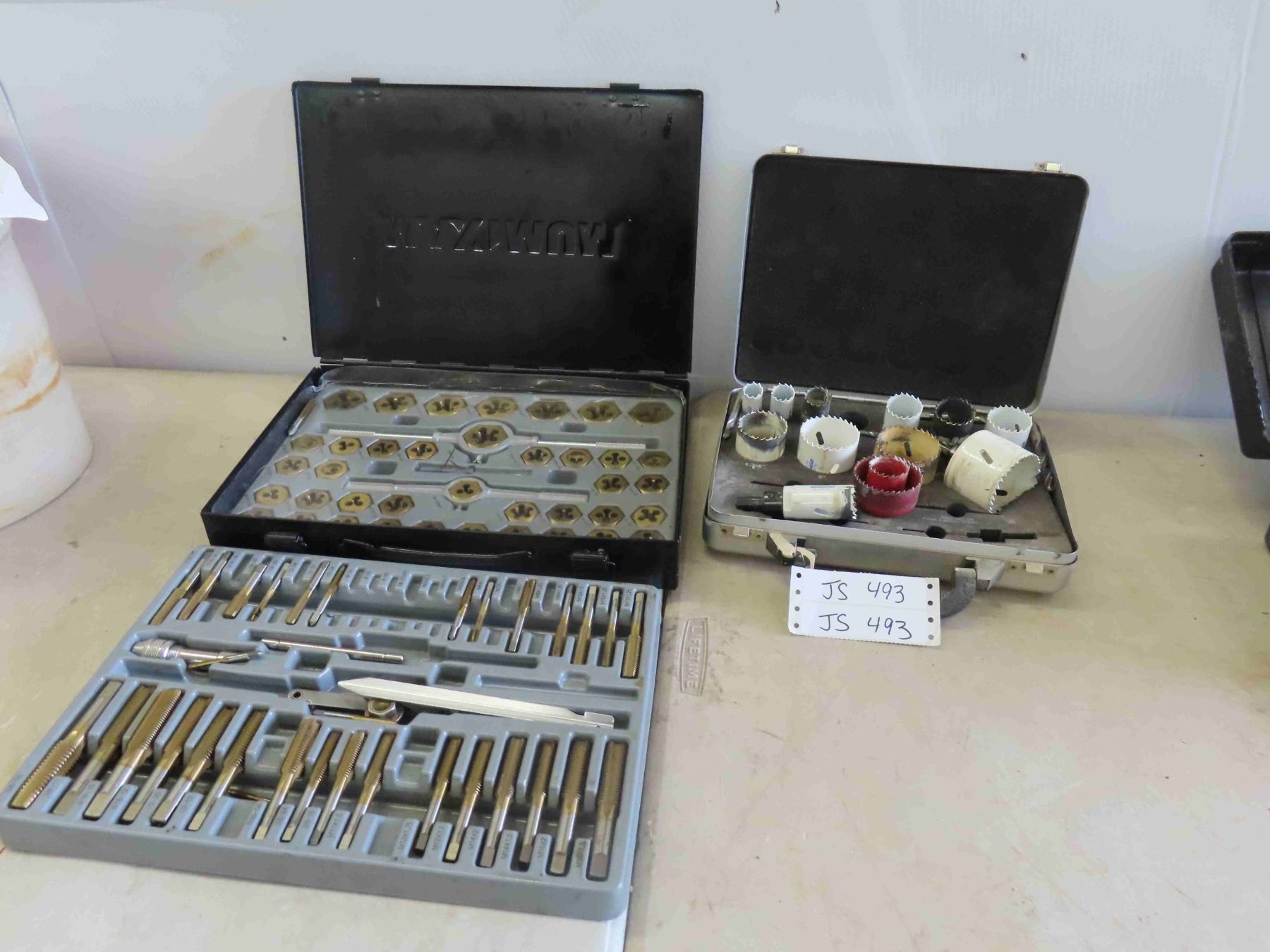 Maximum Tap and Die Set , Mastercraft Hole Saw Kit