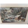 Image 3 : 7 Framed Pictures - Largest Measures 15 1/2'' x 12 1/2''