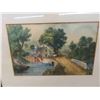 Image 4 : 7 Framed Pictures - Largest Measures 15 1/2'' x 12 1/2''
