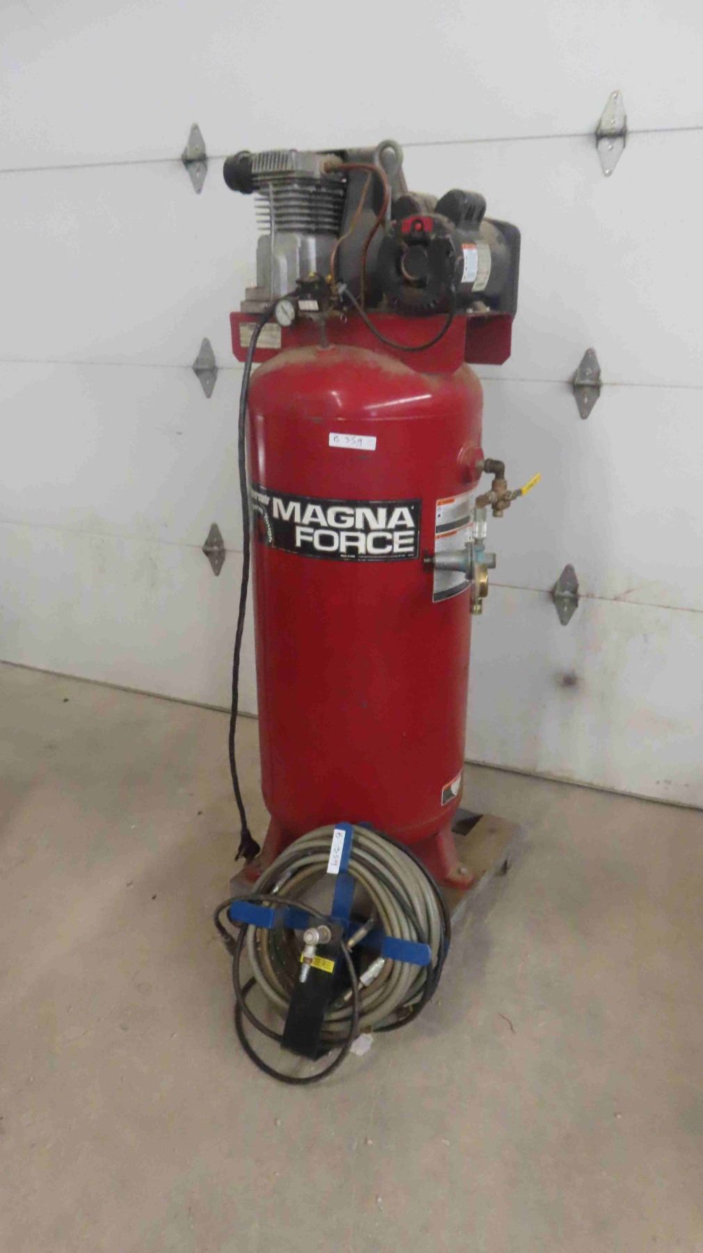 Coleman Power Mate Magna Force Upright Compressor with Air
