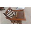 Image 2 : Antique Wood High Chair 