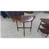 Image 2 : (2) Half Moon Stands (1) 3 Tier 22'' x 22'' x 11'' (1) 25'' x 24'' x 12''