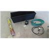 Image 1 : Planter 14'' x 44'' x 17 1/2'' , Garden Hose, Mastercraft 1/4HP Submergable