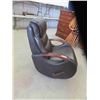Image 2 : Leather/Leather-Style Swivel Rocking Recliner