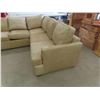 Image 2 : Leather/Leather-Style Sectional 92'' One Way - 116'' Other Way 