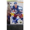 Image 2 : Signed Darryl Shannon Winnipeg Jets Card