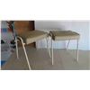 Image 1 : 2 Stacking Stools , 2 Folding Server Stands 