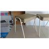 Image 2 : 2 Stacking Stools , 2 Folding Server Stands 