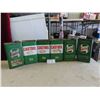 Image 1 : 6 Vintage Castro 1 Gallon Cans 