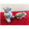 Image 2 : 5 Soap Stone Figurines 4 are Wolf Originals - Tallest is 5''