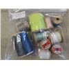 Image 8 : 70 Vintage Wood Spools with Thread 