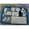 Image 1 : Apple Mac Book Accessories: Keyboard, Mice, Charging Block (All Untested)