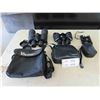 Image 1 : 3 Sets of Binoculars with Cases : 392ft/1000 Yards , 297ft/1000 Yards , 122