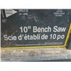 Image 3 : Mastercraft 10'' Bench Saw 