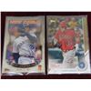 Image 2 : 5 Baseball Cards : Mike Trout , Ichiro, Aaron Judge, Justin Verlander, Ken Griffey Jr