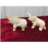 Image 7 : Alabaster, Glass & Other Elephant Figurines