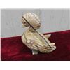 Image 9 : Alabster, Brass & Other Animal Figurines: Owls, Seahorse, Dolphins, Turtle & More 