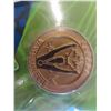 Image 2 : Royal Canadian Mint Gold Plated Vancouver 2010 Medallion 