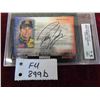 Image 1 : Robby Gordon Signed and Graded Card