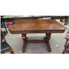 Image 2 : Walnut Table 30'' x 40'' x 56'' with 3 Chairs 