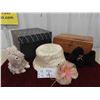 Image 1 : Vintage Ladies Hat with Hat Box from Eatons , 2 Soft Stuffed Animals , 