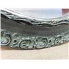 Image 2 : Oval Framed Mirror 21 1/2'' x 27 1/2''