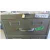 Image 3 : Metal 8 Drawer Filing Cabinet 51'' x 15'' x 28'' 