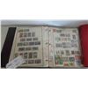 Image 11 : Stamp Books , Binder with Stamps -  Some Partially Full, Some Empty 