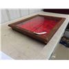 Image 2 : Table Top Display Case with Hinged Top 23'' x 19'' x 3'' 