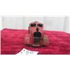 Image 2 : Antique Toy Heavy Steel Tanker Truck 10''L - Missing Front Grill