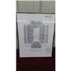 Image 1 : Vintage Winnipeg Jets Winnipeg Arena Seating Layout Print on