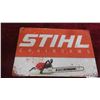 Image 2 : 2 Stihl Chainsaw Metal Modern Signs 8'' x 12'' Each 