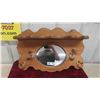 Image 1 : Hall Mirror with Hooks 13'' x 22'' 