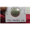 Image 2 : 5 Canada George V Nickles 1927, 1929, 1930, 1935, 1936