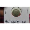 Image 2 : 3 Canada 5 Cents 1893, 1901, 1917